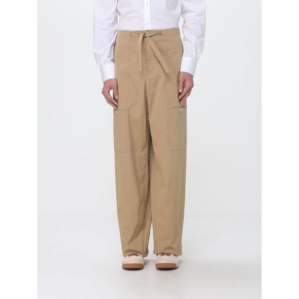 Jil Sander Men Cotton Cargo Trousers Jil Sander